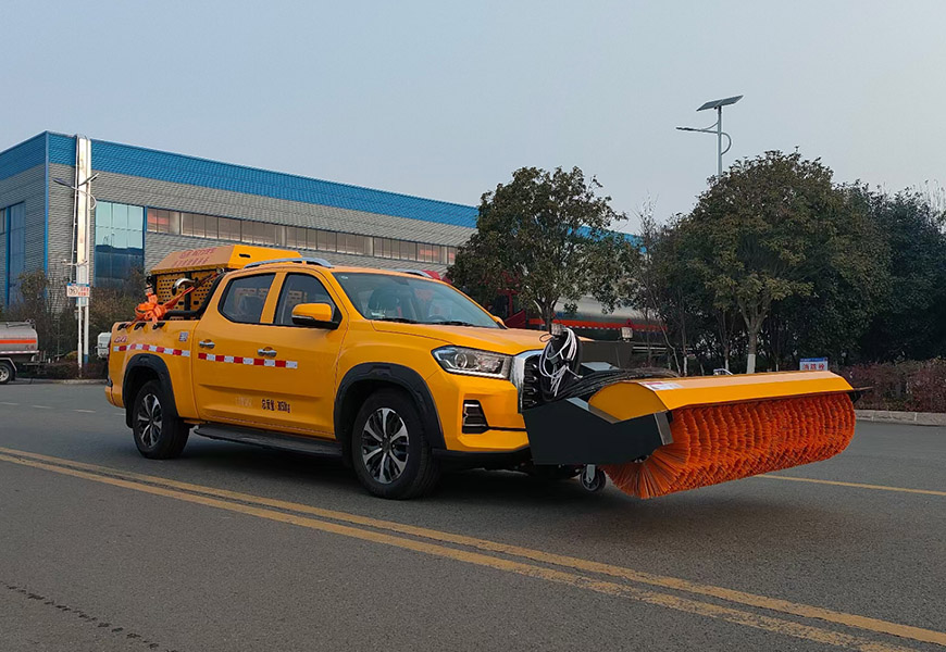 程力牌CL5030TCX6BYC型上汽大通MAXUS四驅皮卡除雪車