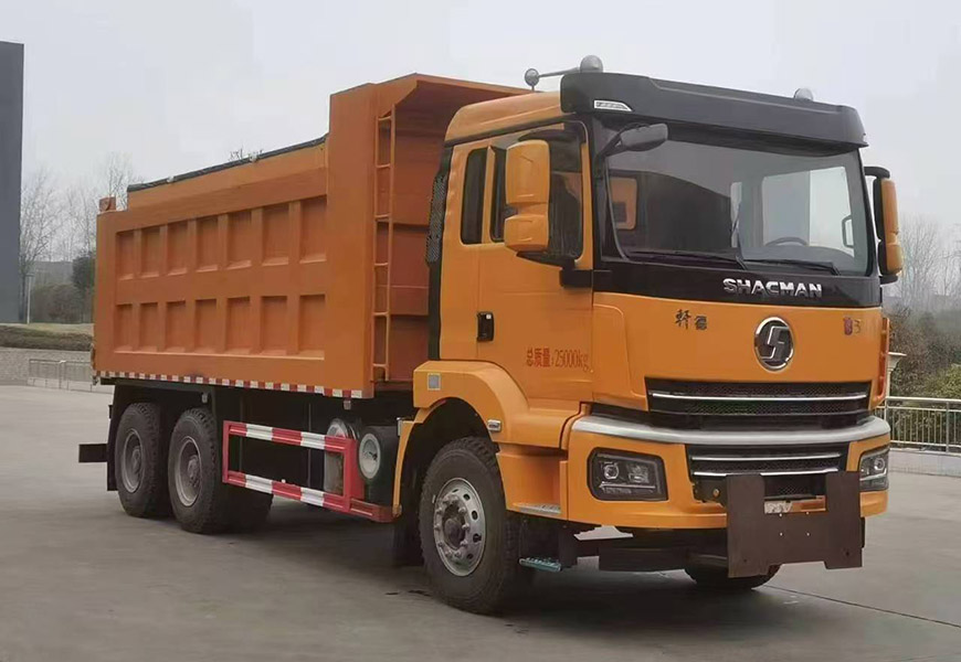 程力牌CL5250TCX6YC型陜汽軒德3系后雙橋除雪車